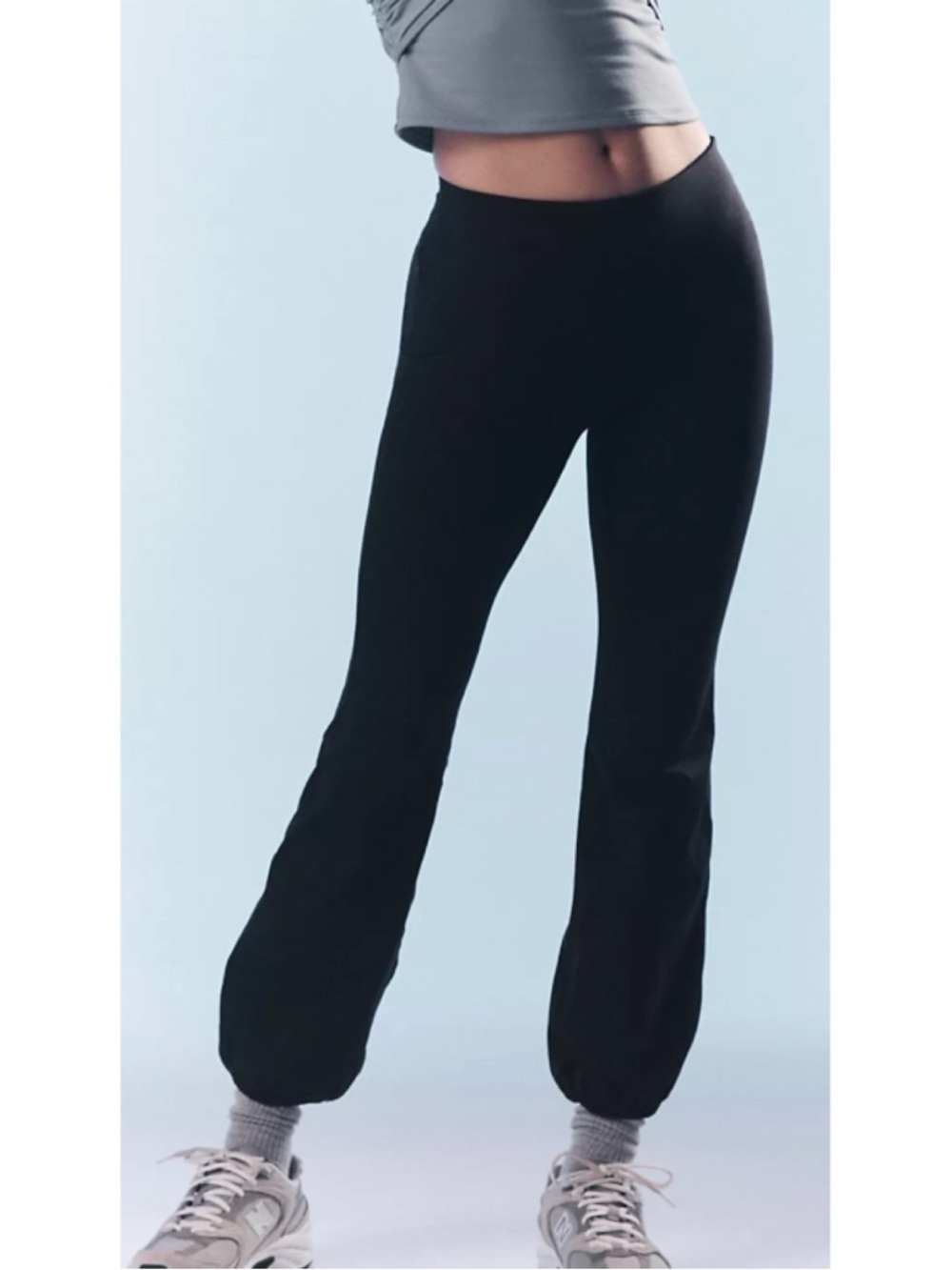 Free People Movement Let's Bounce Bubble Pants Black